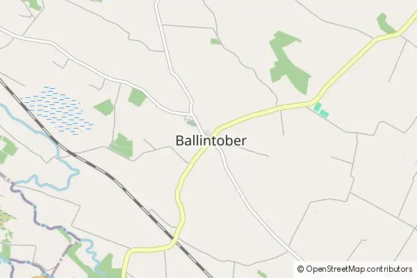 Mapa Ballintober