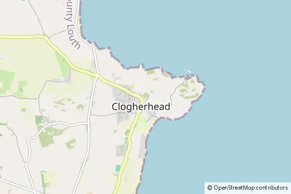 Mapa Clogherhead