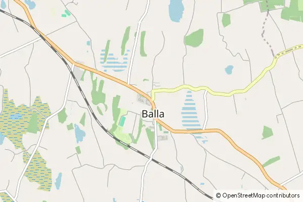 Mapa Balla