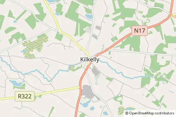 Mapa Kilkelly