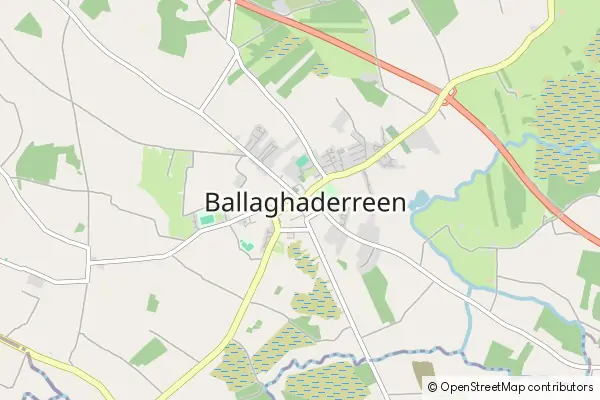 Mapa Ballaghaderreen