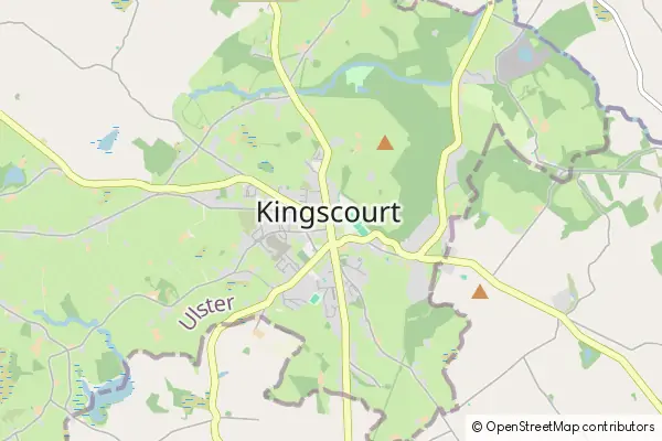 Mapa Kingscourt