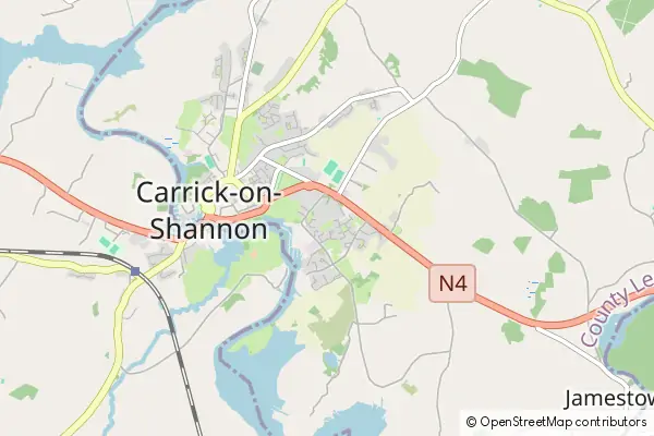 Mapa Carrick-on-Shannon