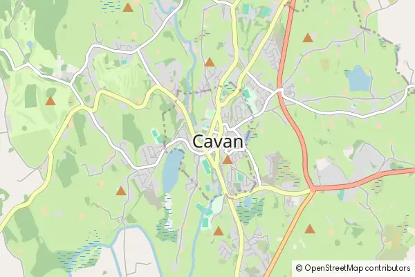 Mapa Cavan