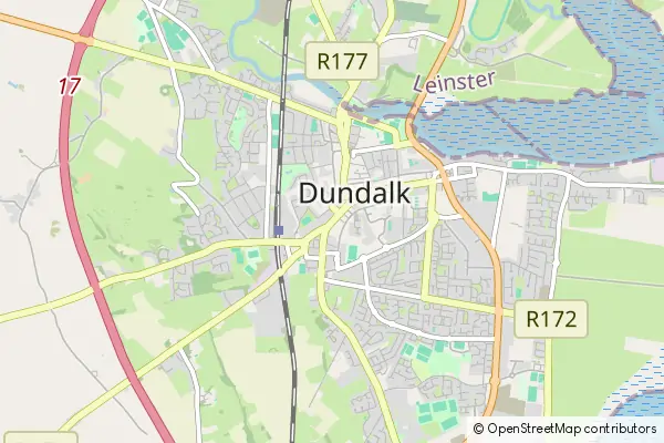 Mapa Dundalk