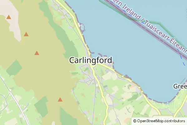 Mapa Carlingford