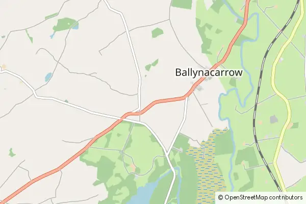 Mapa Ballinacarrow