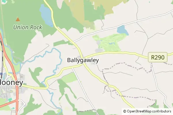 Mapa Ballygawley