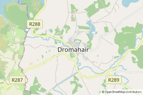 Mapa Dromahair