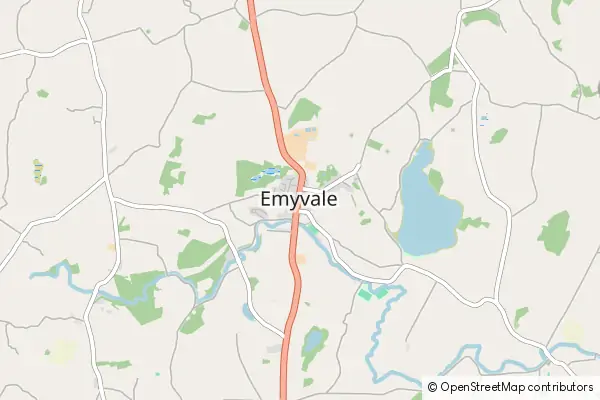 Mapa Emyvale