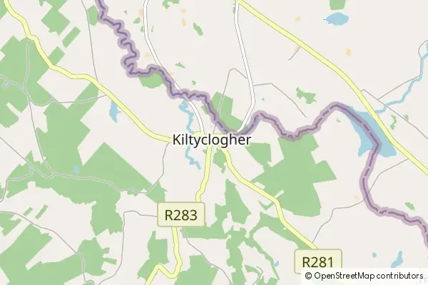 Mapa Kiltyclogher