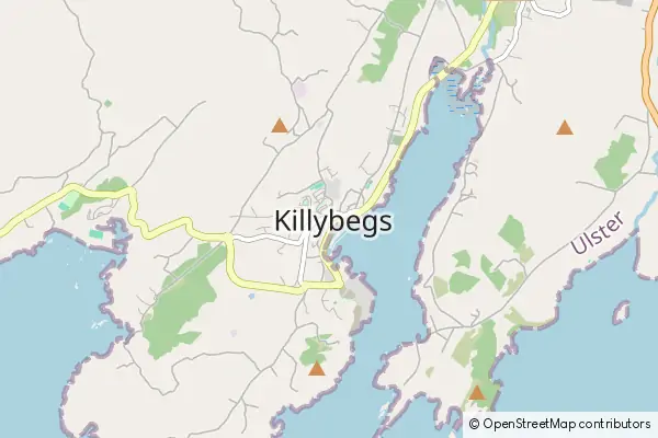 Mapa Killybegs