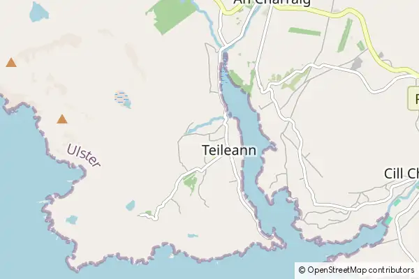 Mapa Teelin