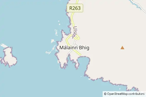 Mapa Malin Beg