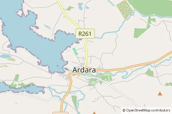 Mapa Ardara