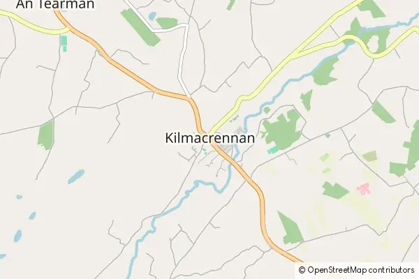 Mapa Kilmacrennan