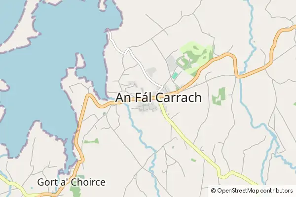 Mapa Falcarragh
