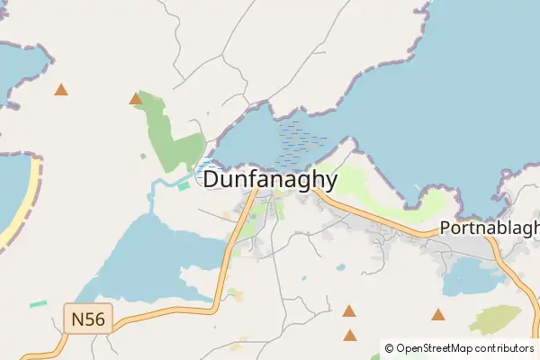 Mapa Dunfanaghy