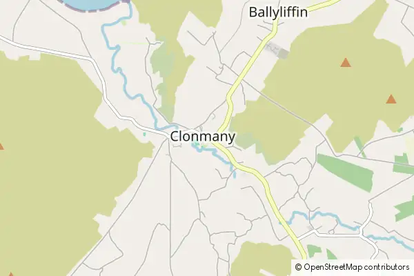 Mapa Clonmany