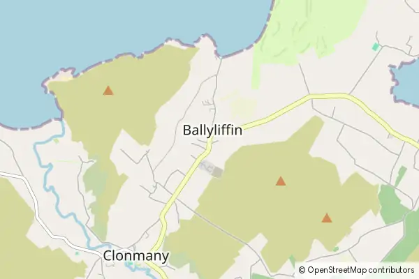 Mapa Ballyliffin