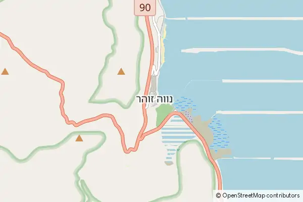 Mapa Newe Zohar