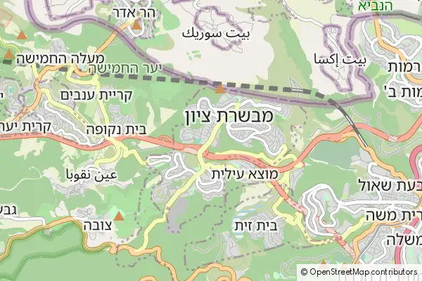 Mapa Mevaseret Zion