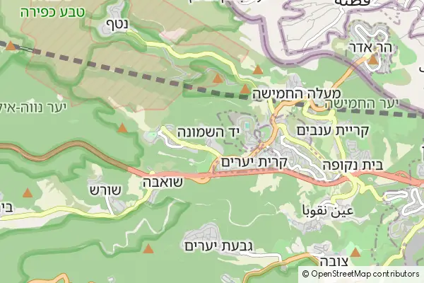 Mapa Yad HaShmona