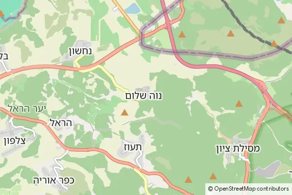 Mapa Neve Shalom