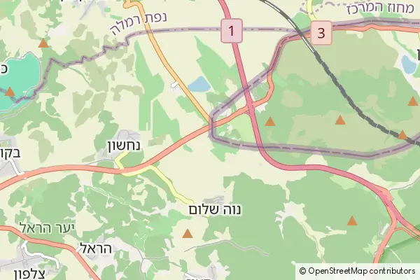 Mapa Latrun