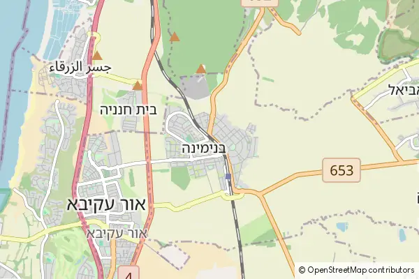 Mapa Binyamina