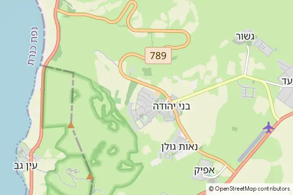 Mapa Givat Yoav