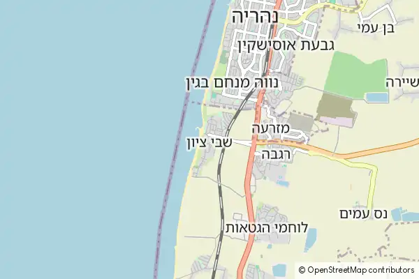 Mapa Shavei Tzion