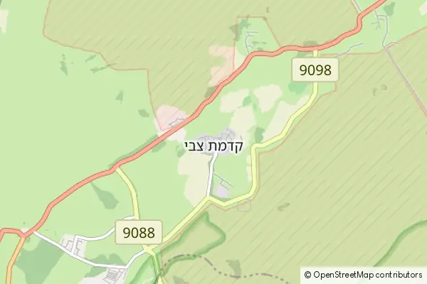 Mapa Kidmat Tzvi