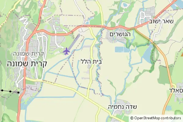 Mapa Beit Hillel