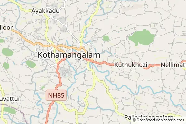 Mapa Kothamangalam