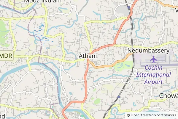 Mapa Athani