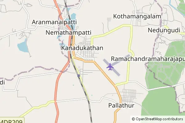 Mapa Kanadukathan