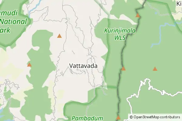 Mapa Vattavada