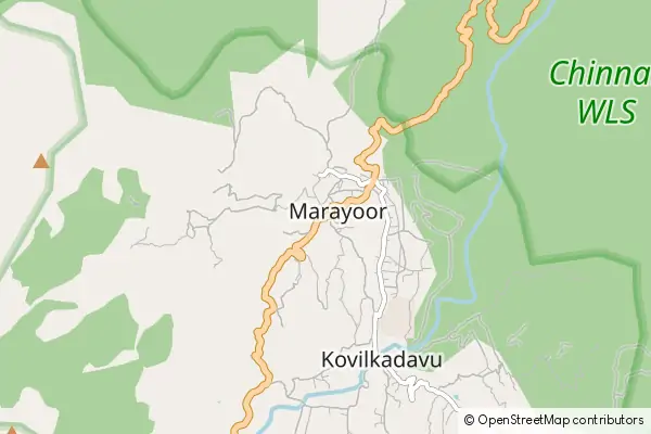 Mapa Marayur