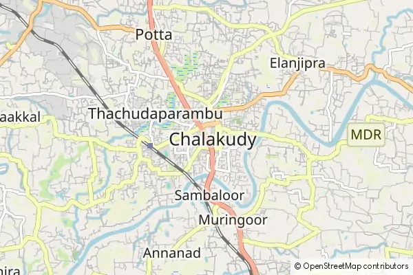 Mapa Chalakudy