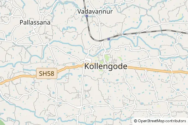 Mapa Kollengode