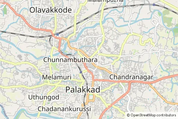 Mapa Palakkad