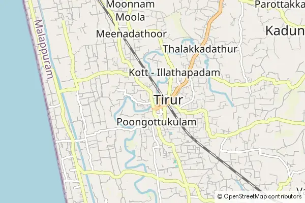 Mapa Tirur