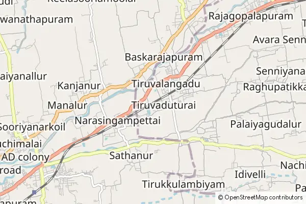 Mapa Thiruvavaduthurai