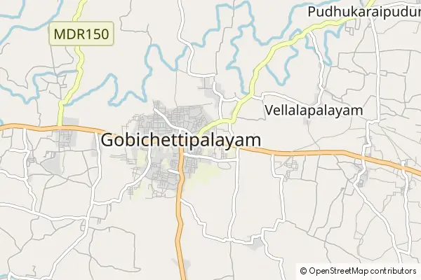 Mapa Gobichettipalayam