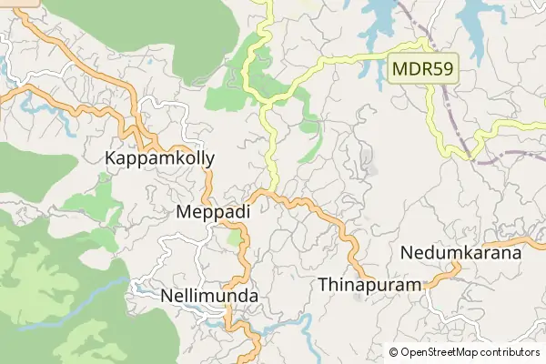 Mapa Meppādi