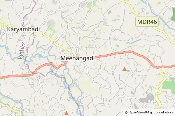 Mapa Meenangadi