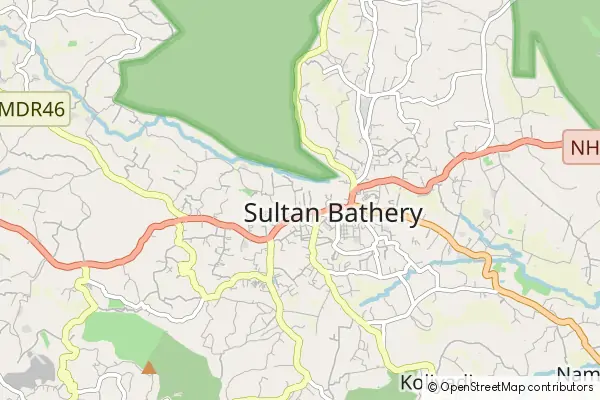 Mapa Sultan Bathery