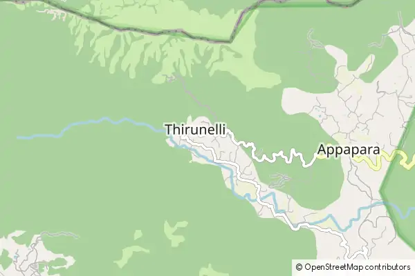 Mapa Thirunelly