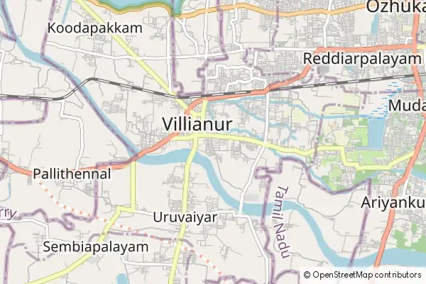 Mapa Villianur